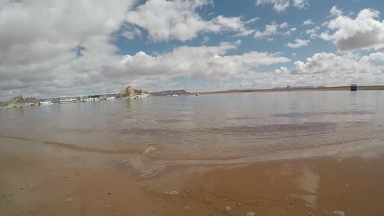 lapso de tiempo del lago powell
