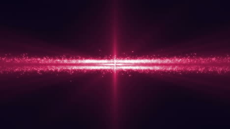 relámpago rosado y línea brillante