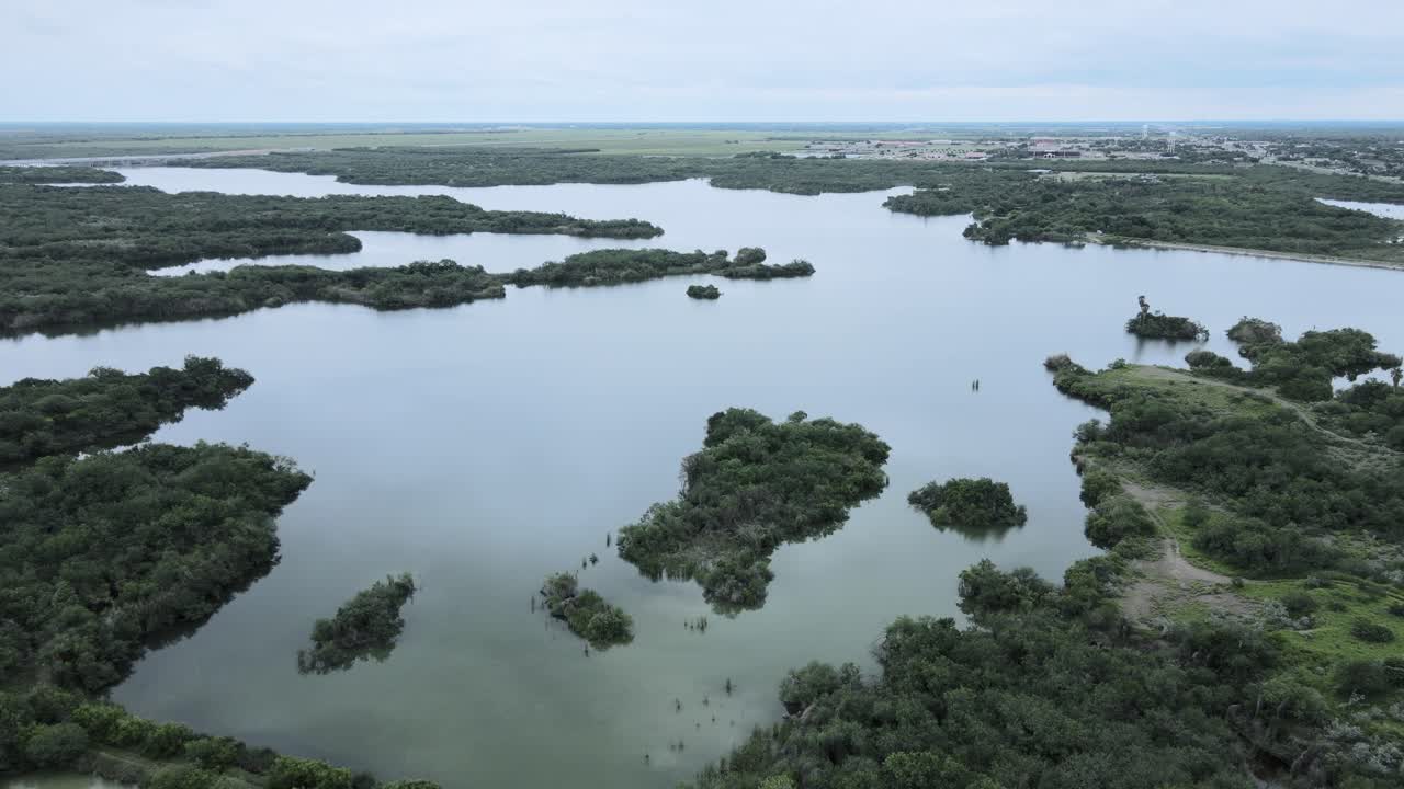 라 조야 호수 라 조야 시티 리오 그란데 밸리 텍사스