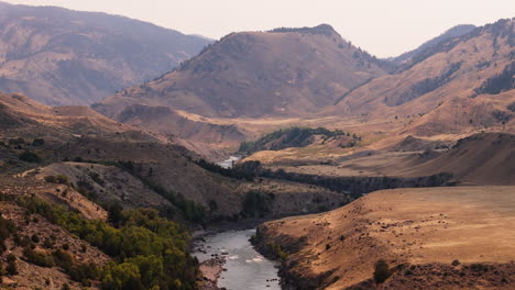 mountain river valley landscape