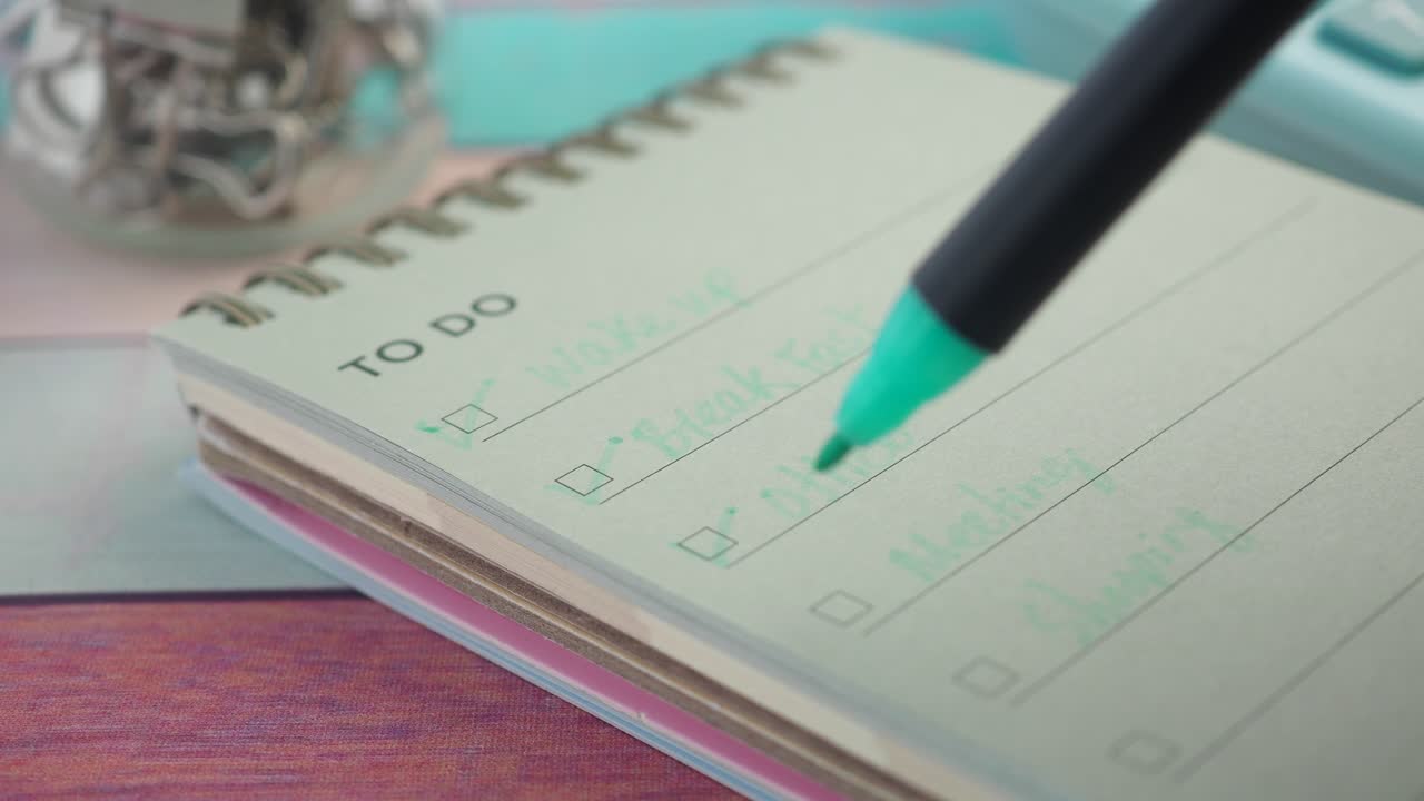 To-Do List Planning and Organization