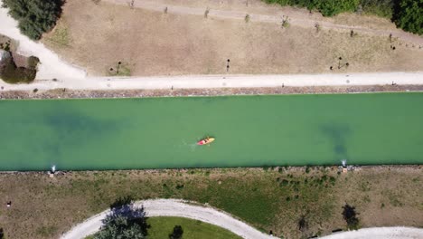 Canoeing-in-Jamor,--Lisbon,-Portugal