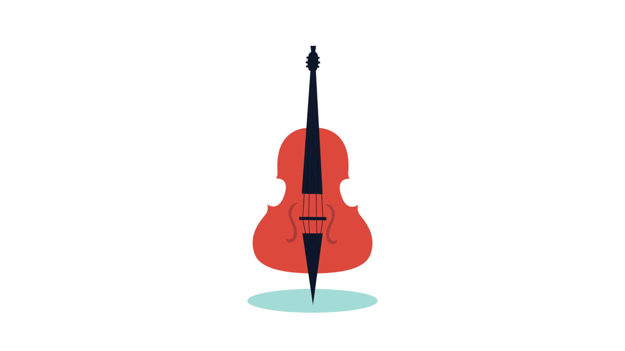 Double Bass Illustration