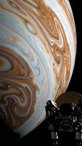 juno spacecraft at jupiter