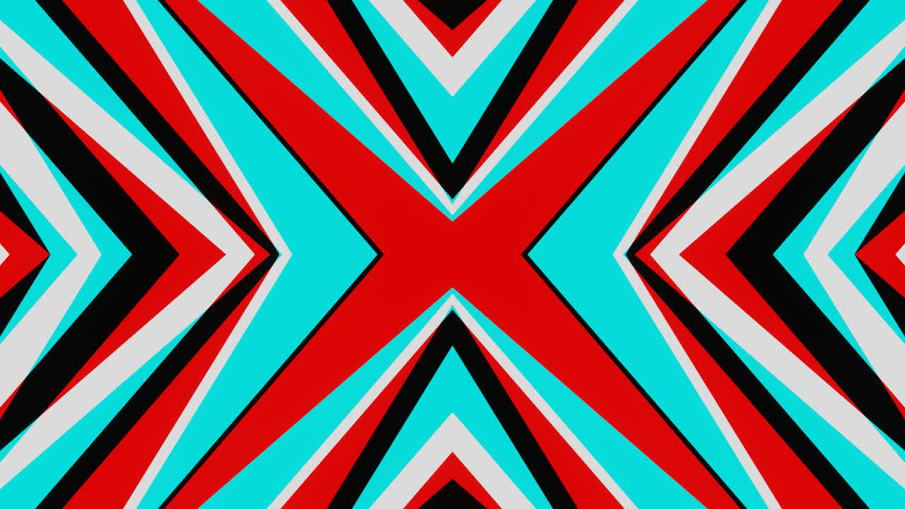 animación en bucle de líneas rojas y azules