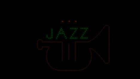 el logotipo de la luz de jazz