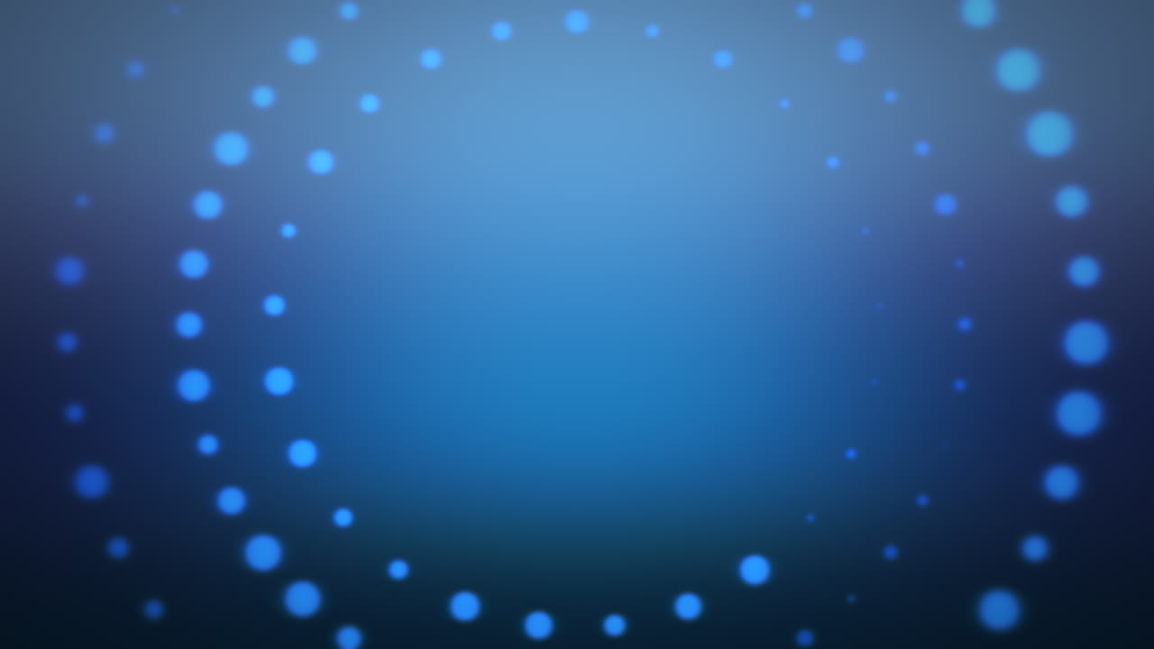 fondo abstracto de círculos azules de movimiento 4