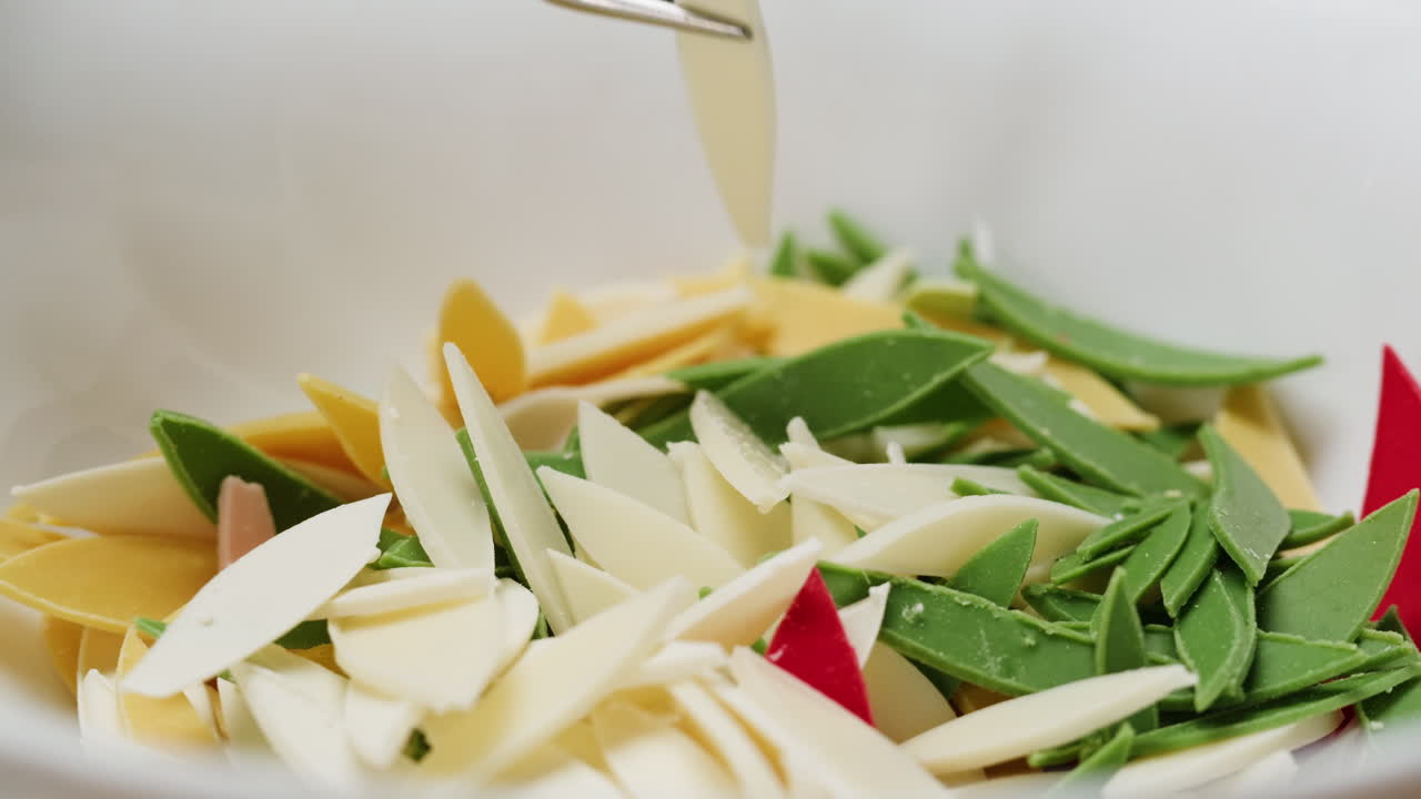 Making Colorful Chocolate Decor