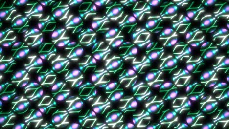 movimiento abstracto fondo brillante. gráficos de movimiento 4k