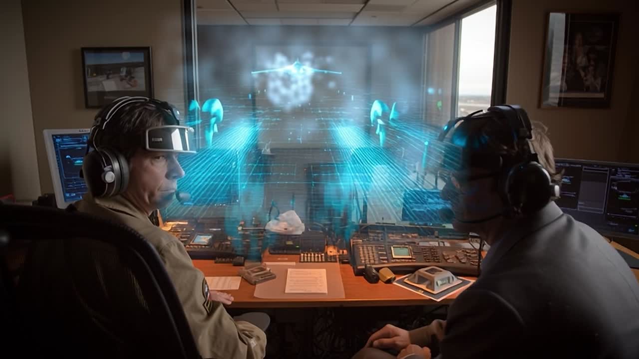 Tech used by operators for aircraft control room supervision