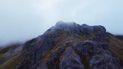 Cinematic-FPV-Drone-flying-over-Cajas-National-Park,-Ecuadorian-highlands,-near-Cuenca