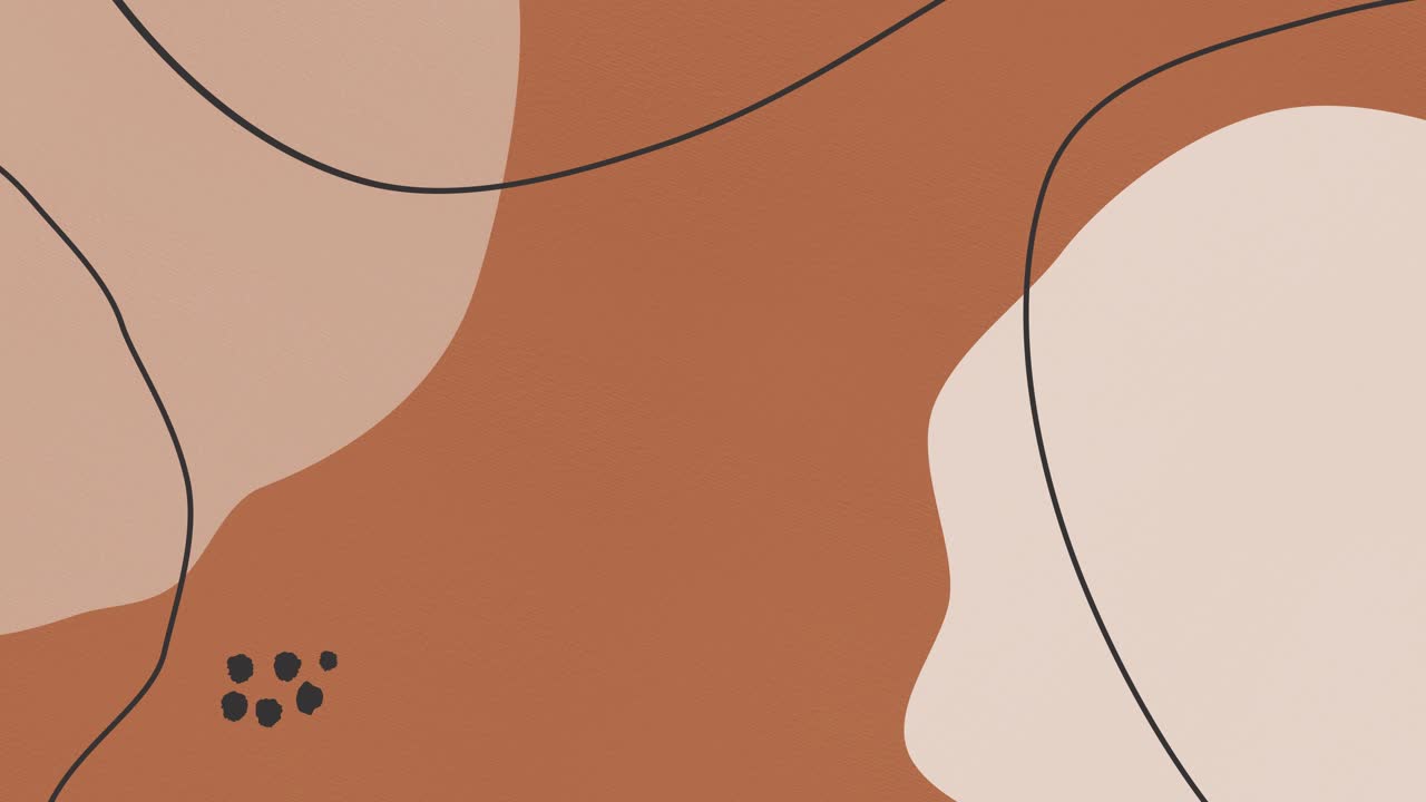 Brown And White Digital Abstract Background