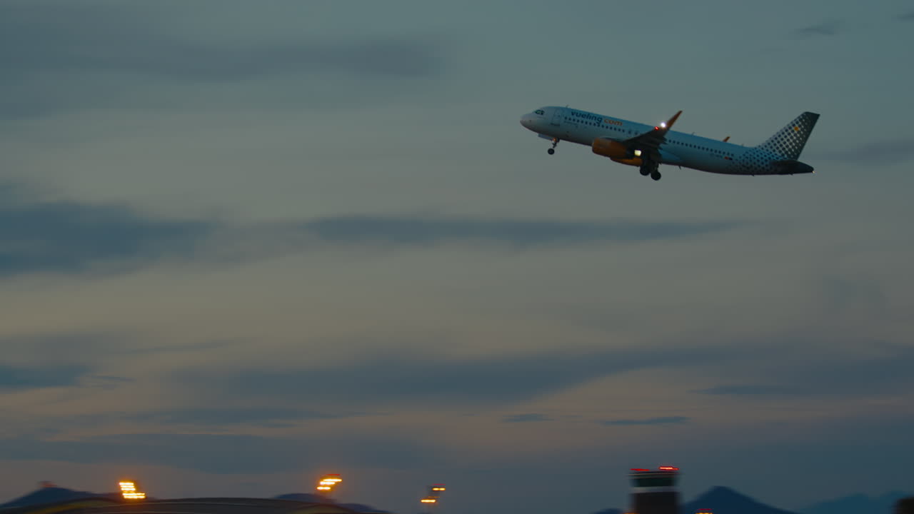 Airplanes Taking Off and Landing