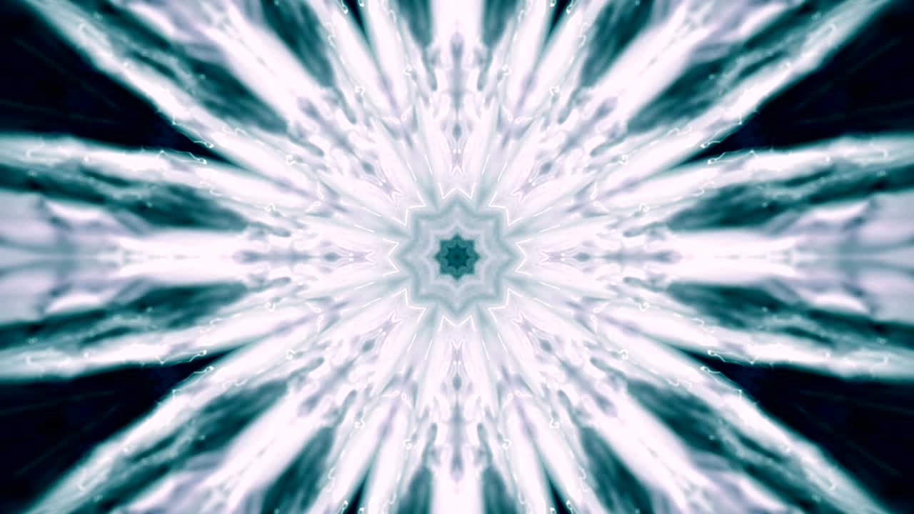 el colorido fondo de vídeo caleidoscópico.