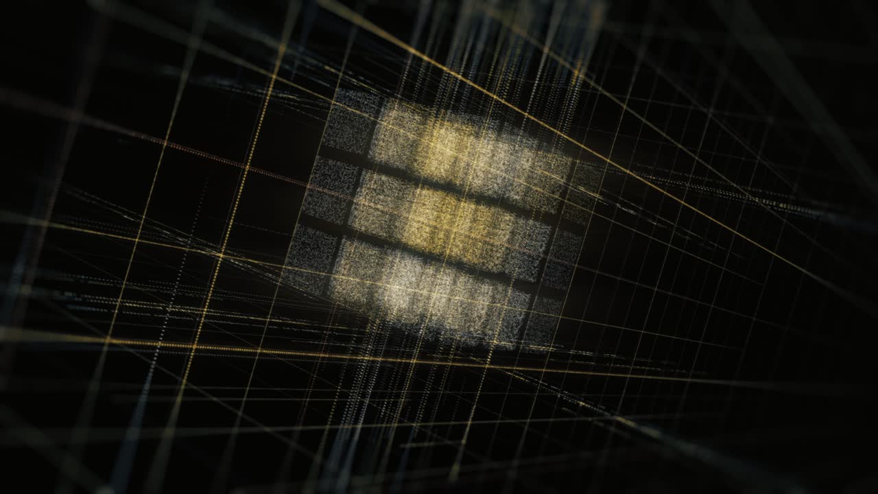 Digital Abstract Cube