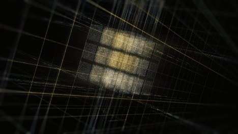 cubo abstracto digital