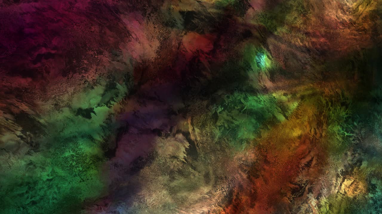 Animação colorida abstrata. Fundo líquido multicolorido