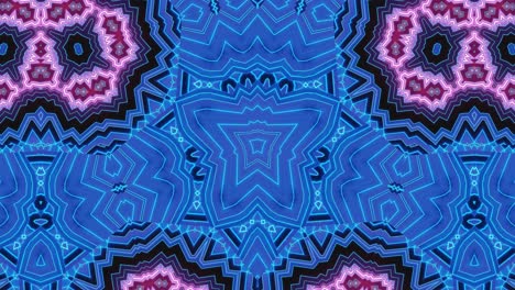 Kaleidoscope-sequence-patterns.-Loopable-animation