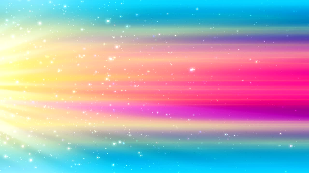 Shining Particles on a Blue and Purple Background