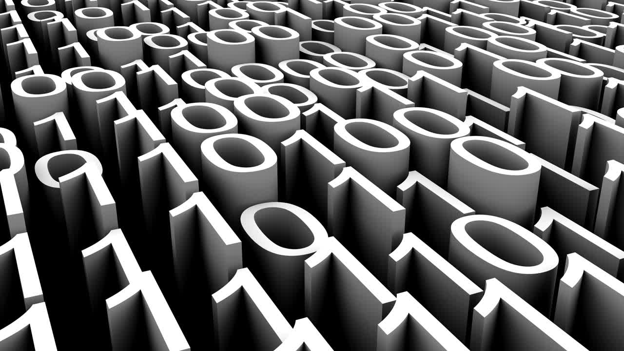 el fondo del código binario