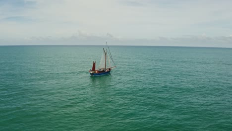 sailing boat on the ocean