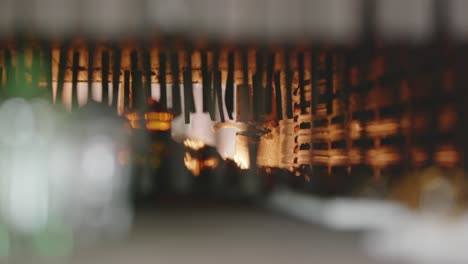 View-of-the-glassware-belt-in-the-cooling-furnace