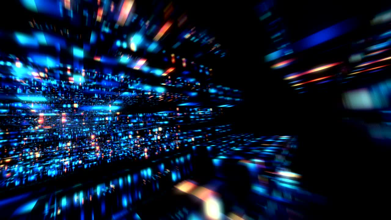 3D Futuristic abstract background