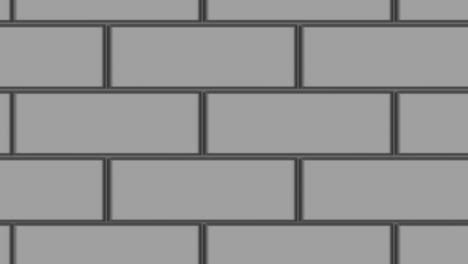 pared de ladrillo. animación de pared de ladra. cuadrados en movimiento
