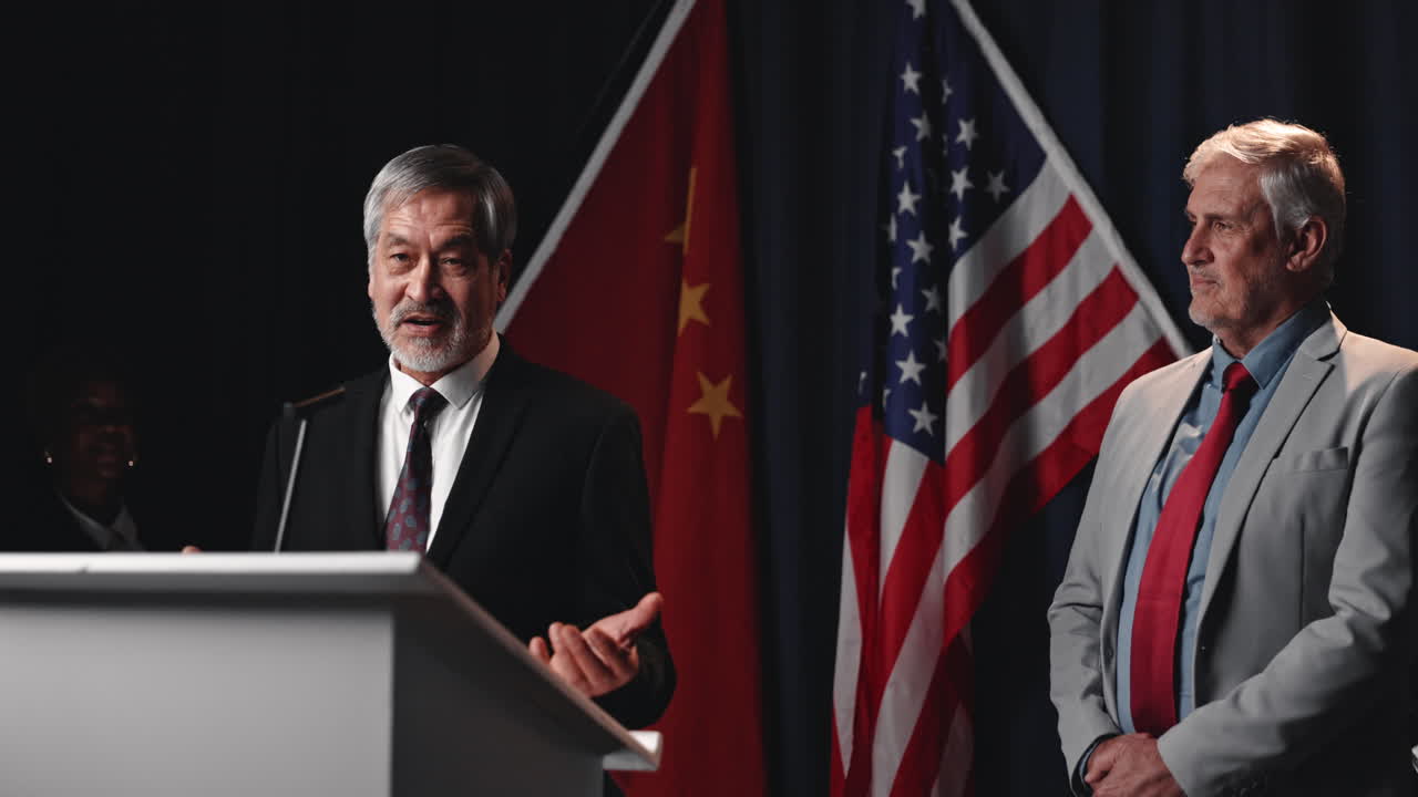 Diplomatic Meeting between China and USA