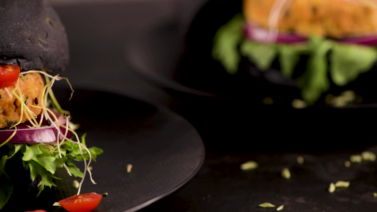 hamburguesas de verduras a la parrilla