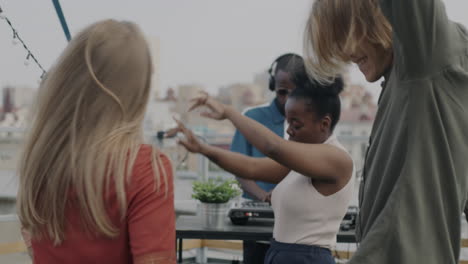 rooftop dance party