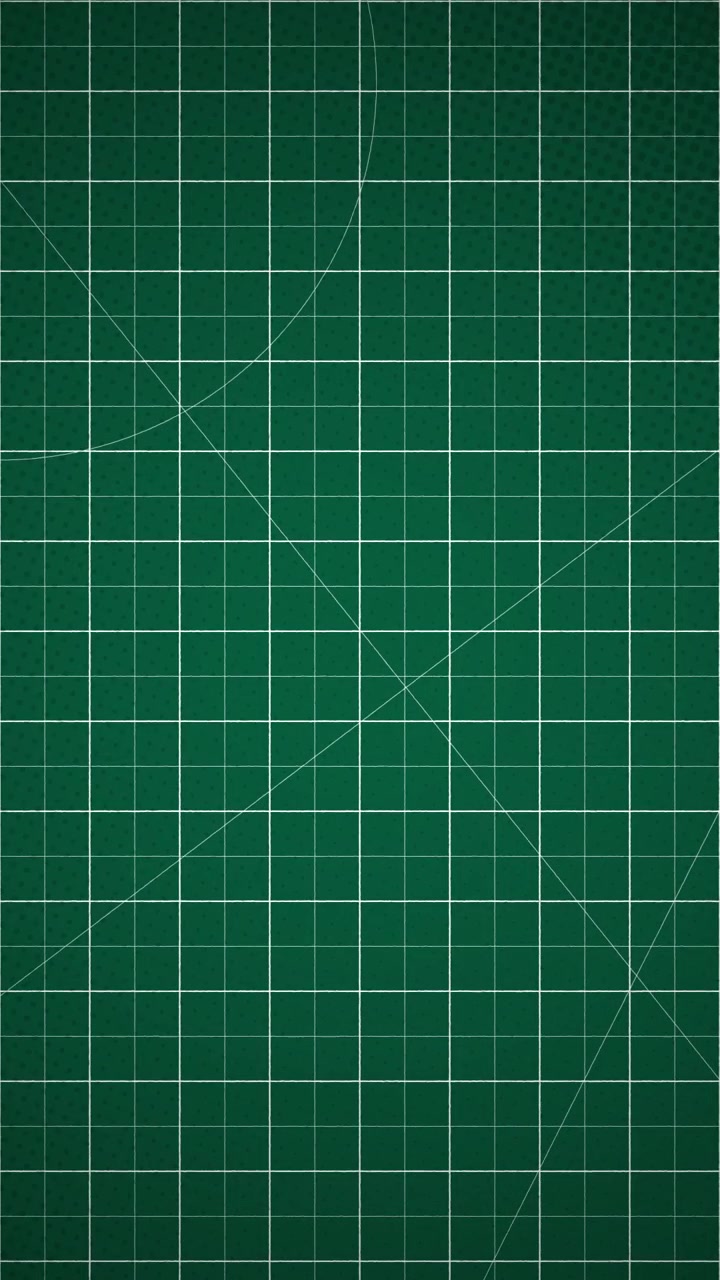 Animated Green Grid Background with Drawing and Erasing Lines