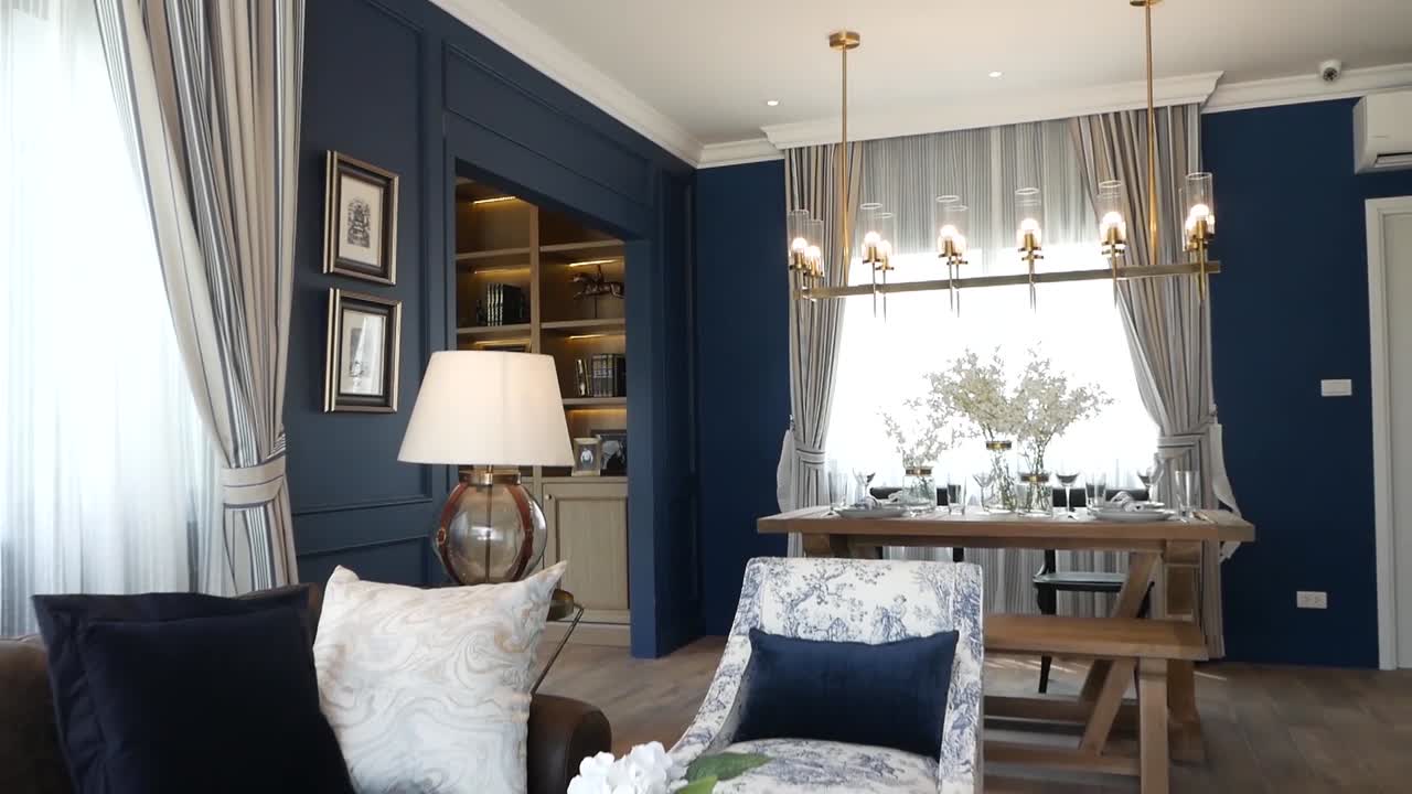 세련되고 우아한 거실 인테리어 디자인