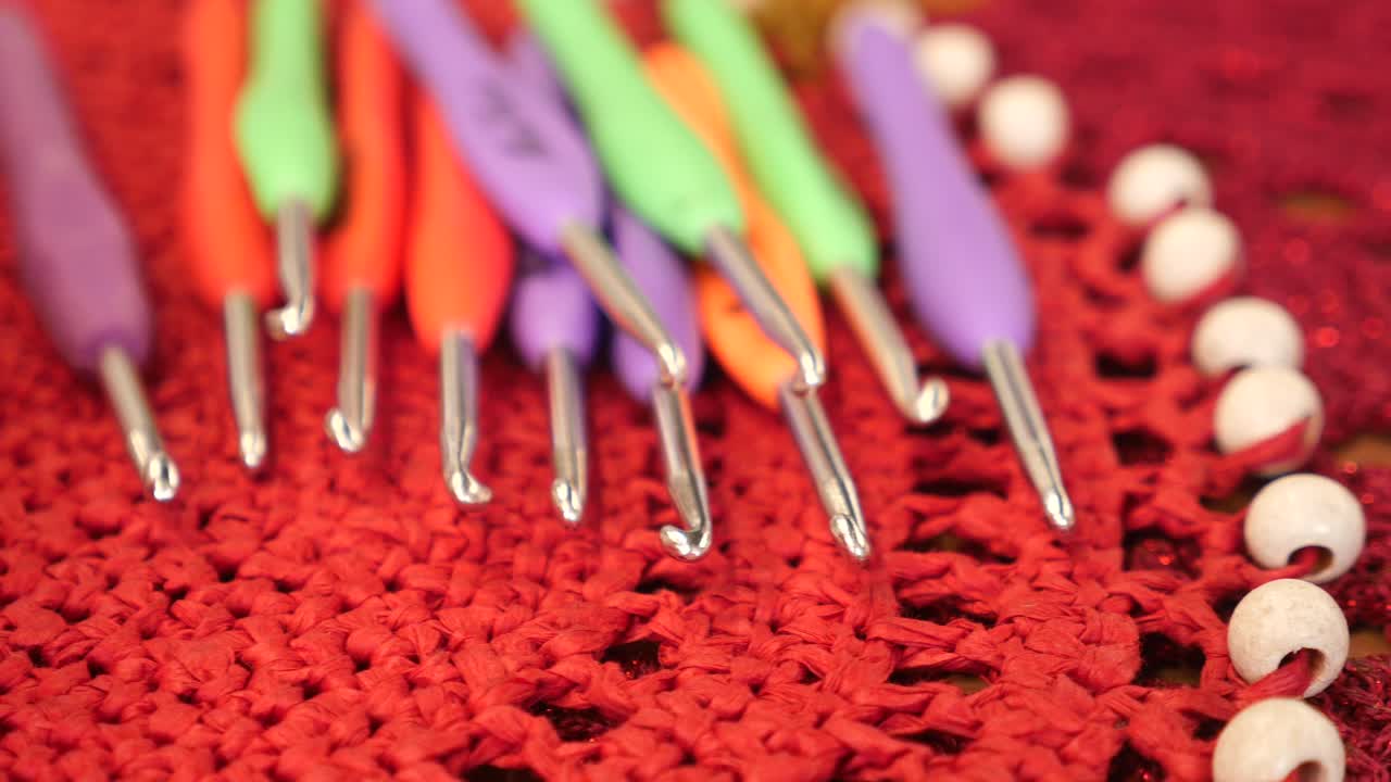 Crochet Hooks and Yarn