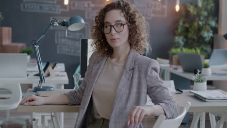 woman in office setting