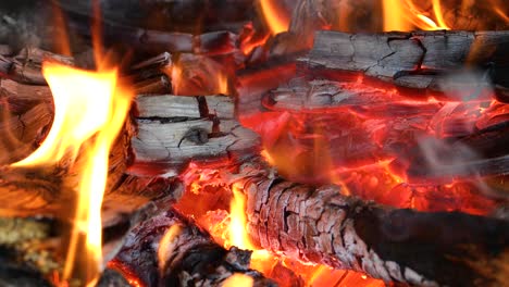 Flames-of-fire-on-black-background