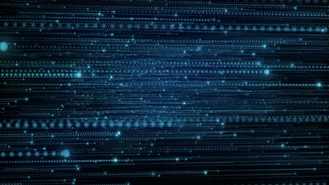 animation of background with moving blue circles and lines