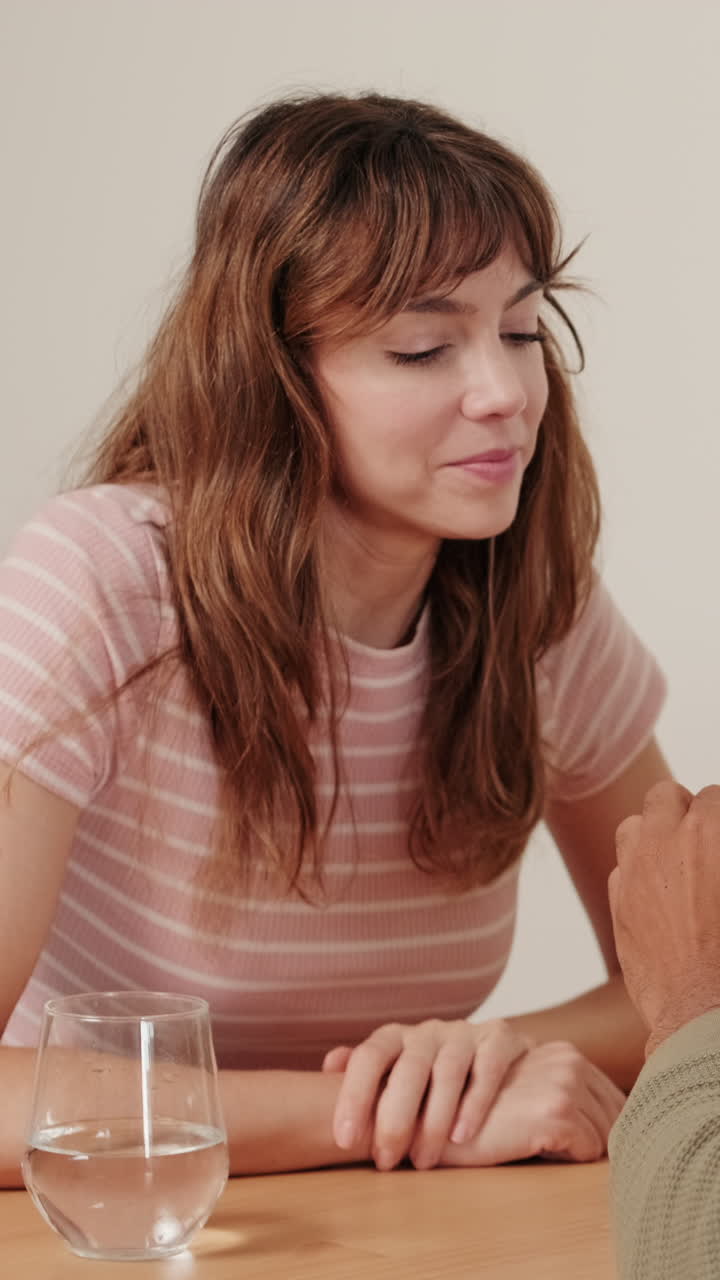 Couple Playing Jenga at Home