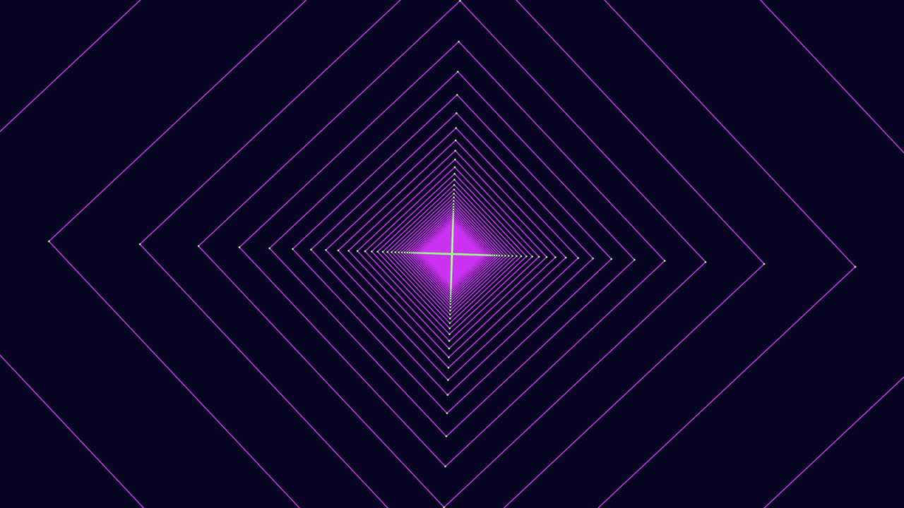 Black and purple symmetrical striped pattern on a dark background