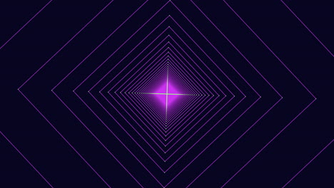 Black-and-purple-symmetrical-striped-pattern-on-a-dark-background