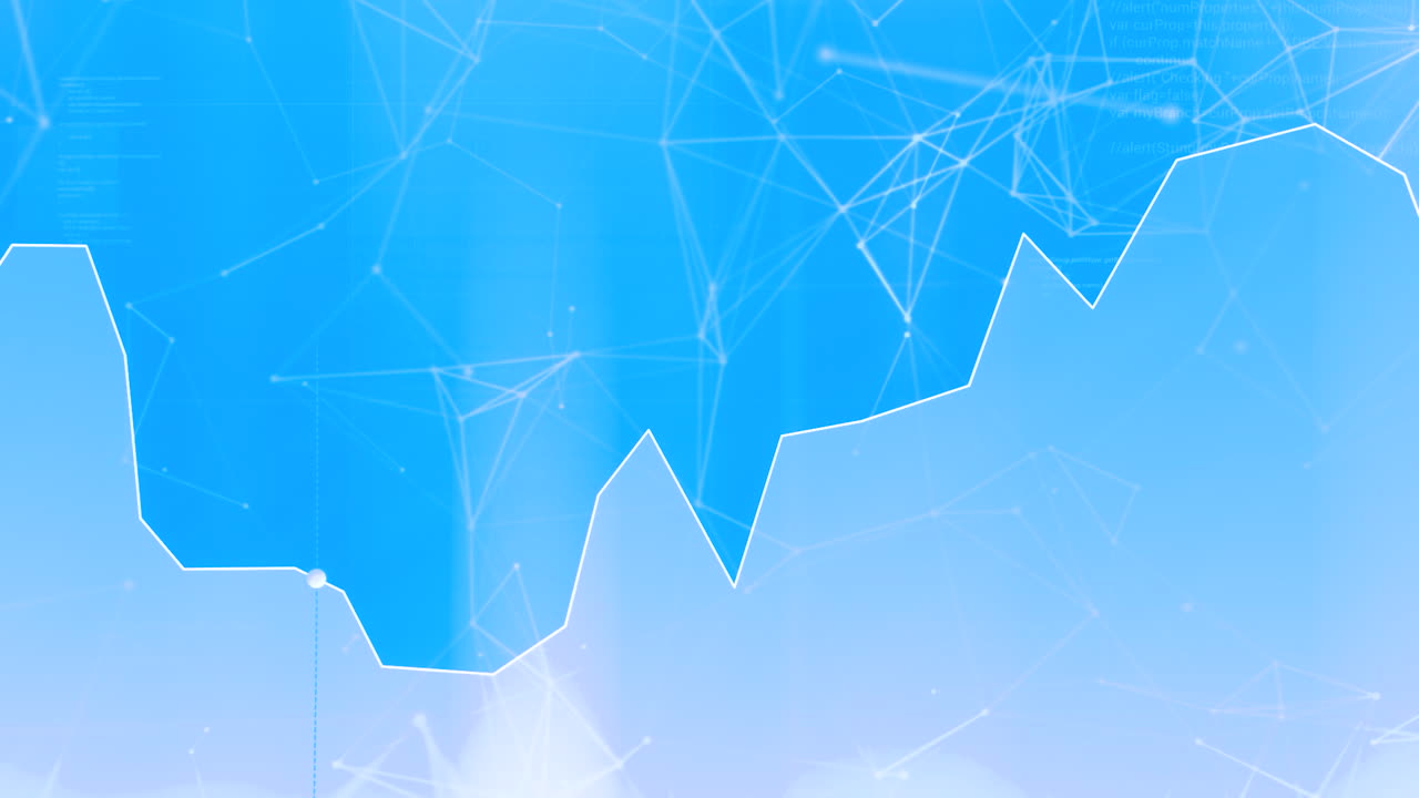 추상 데이터 시각화 그래프