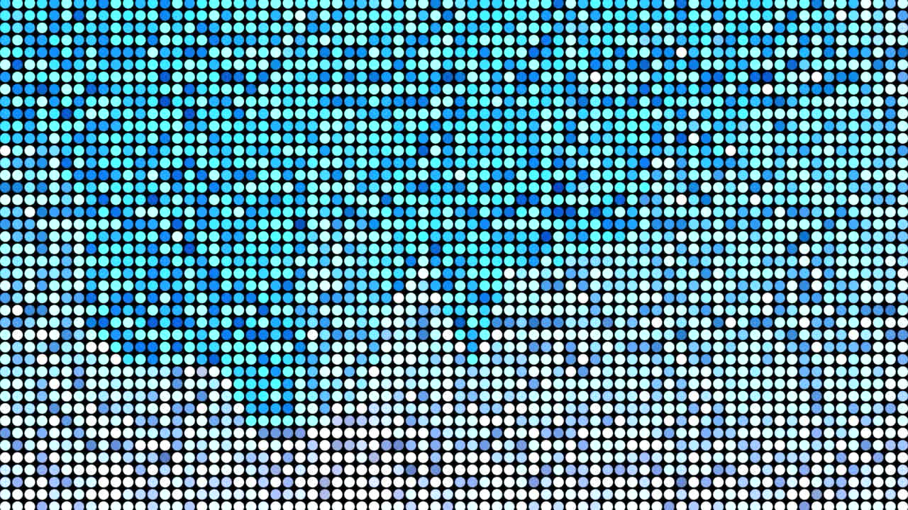 Abstract Blue Dot Pattern