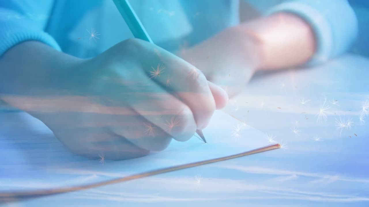 """당신을 생각하는 애니메이션, 두 인종의 학생을 통해 문자"