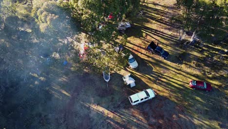 arthur lake campsite in tasmania offers a tranquil wilderness retreat amidst the stunning natural beauty of the region