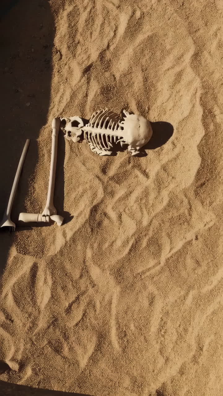 Skeleton in the Sand