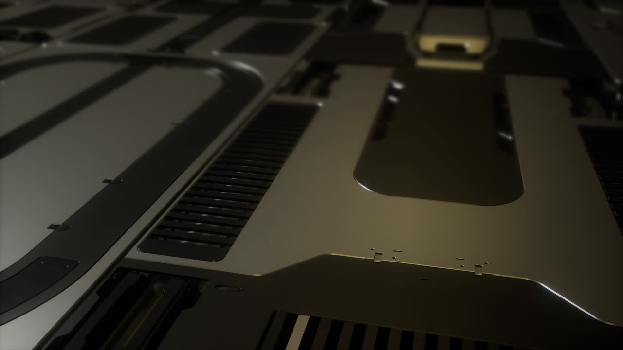 미 과학 금속 배경