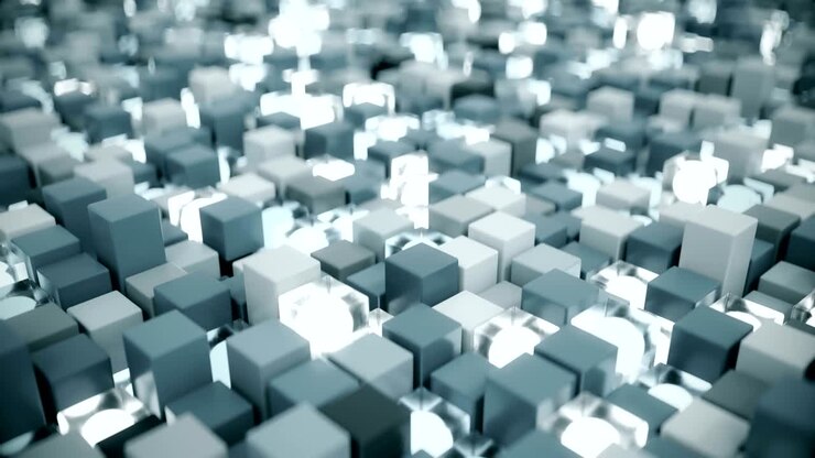 4K Quantum Computing Concept.