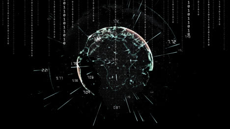 Animation-of-globe-with-connections-and-data-processing