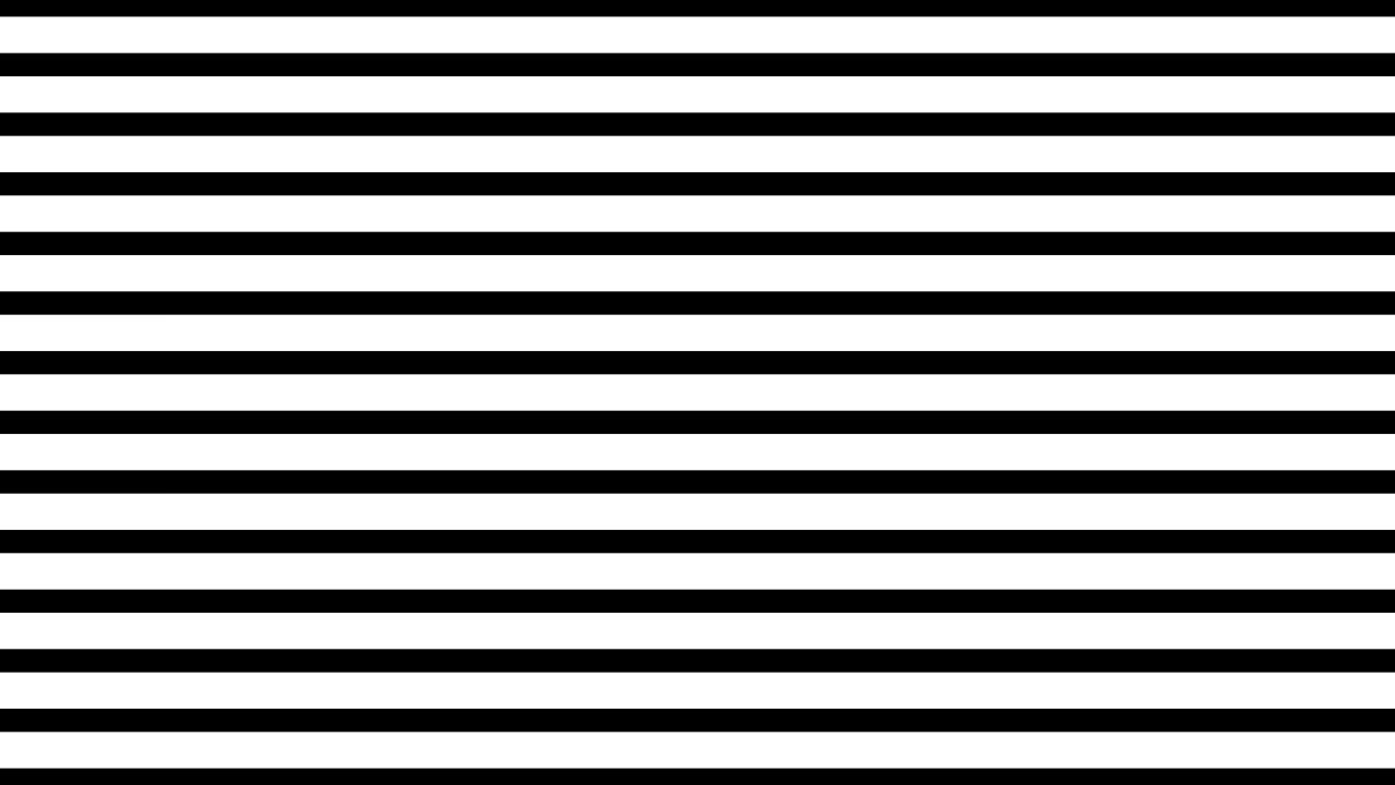 Abstract Black and White Horizontal Striped Pattern Animation