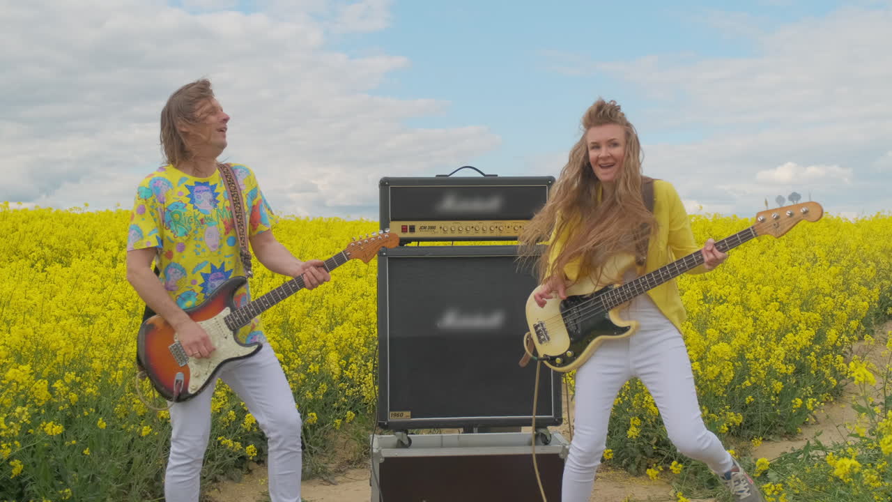 두 명의 기타리스트